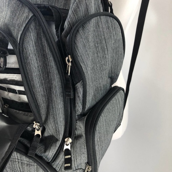 Ogio Metro Street Gray Backpack Book Bag Laptop Travel Tech Spec Company Logo - Picture 6 of 8